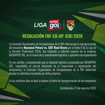 Cinco partidos de la novena fecha fueron postergados por los bloqueos