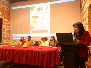 Presentan el Diccionario de Escritoras Bolivianas