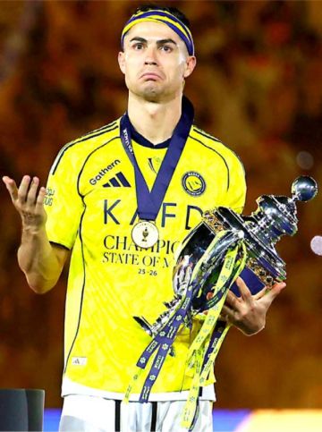 CR7 grita campeón en Arabia