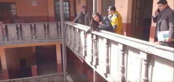Alcaldía anuncia estudio ante necesidad de mejoras en unidad educativa Santa Rosa