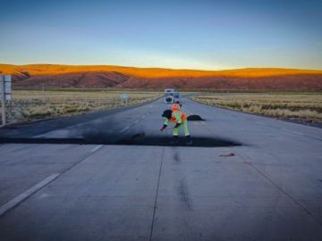 Gobierno pide no destruir las carreteras con fogatas y quema de llantas