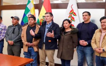 Rodrigo Paz reafirmó la voluntad del Gobierno de mantener abiertos los canales de diálogo