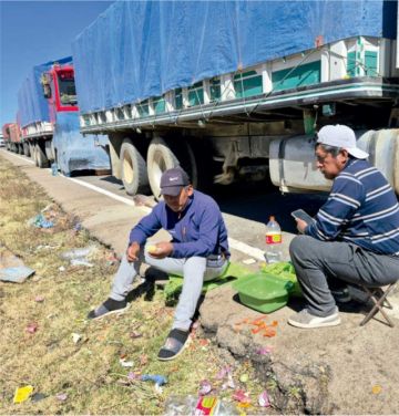 ¿Qué dificultades afronta un chofer en un bloqueo?