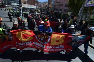 COB determina no dialogar con el Gobierno si no se anulan órdenes de aprehensión