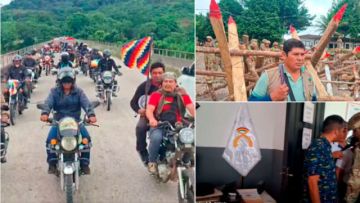 Evistas anuncian cuartel para cuidar a Evo y caravana de motociclistas