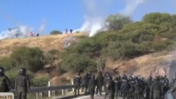 Tensión en Parotani: Policía intenta desbloquear; movilizados responden con dinamita