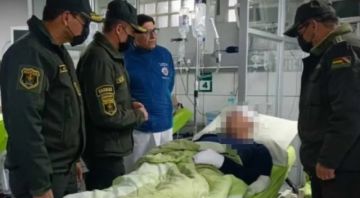 Gestionan traslado al exterior de policía que perdió un ojo tras agresión en el teleférico