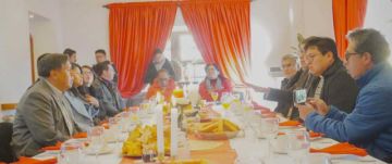 Se presentó la festividad con presencia de autoridades del municipio.
