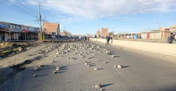 Se eleva a 85 la cantidad de puntos de bloqueo en Bolivia