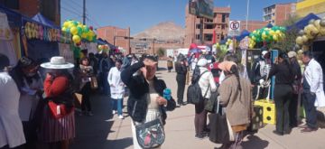 Hospital Natalini desarrolla su feria de salud este viernes