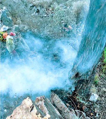 Sucre: Incendio destruye más de cinco hectáreas