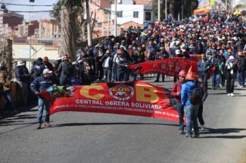 COB convoca a ampliado para definir si asiste al diálogo, tras fallo a favor de Argollo