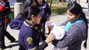 El Hospital Daniel Bracamonte desarrolló una feria de la salud en la que participaron los servicios hospitalarios FOTO HDB