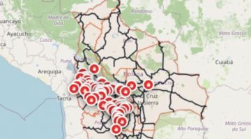 Persisten 89 puntos de bloqueo en seis departamentos, tras un mes de conflictos
