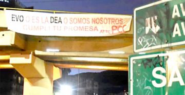 ¿Mensaje a Evo?: “Es la DEA o somos nosotros”