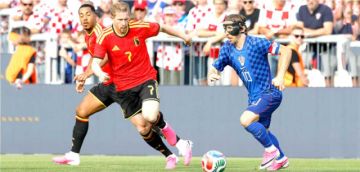 Bélgica vence a Croacia