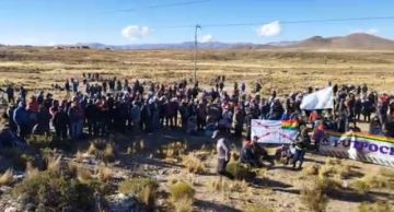 Oruro: Campesinos anuncian radicalización de protestas
