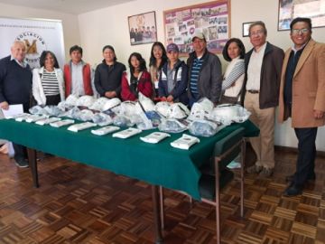 Reporteros Sin Fronteras dona 20 kits de protección para periodistas
