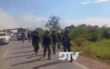 San Julián: Fuerzas del orden se repliegan sin lograr desbloquear la vía tras horas de operativo