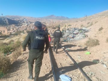 Hallan sin vida a un hombre en situación de calle en el sector Taitón en Potosí