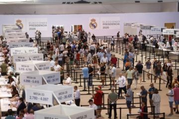 El Real Madrid cierra las urnas y comienza el recuento de los votos
