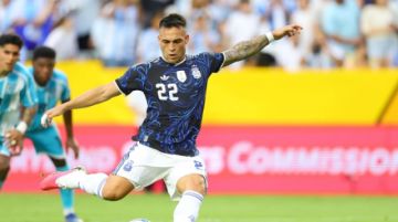 Argentina vence a Honduras con goles de Lautaro Martínez y Giuliano Simeone