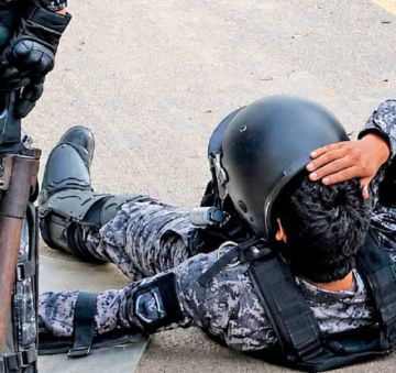 Salud de policías heridos evoluciona favorablemente
