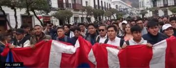 Sucre: Diferentes sectores marchan contra los bloqueos