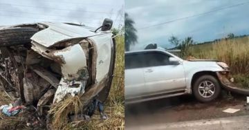 Santa Cruz: Tragedia vial en la ruta a Puerto Paila deja al menos tres fallecidos