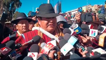 Vicente Salazar advierte que si el presidente Paz no renuncia "se va a ir a una convulsión"