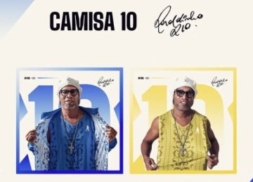 Ronaldinho lanza su primer disco llamado ‘Camisa 10’