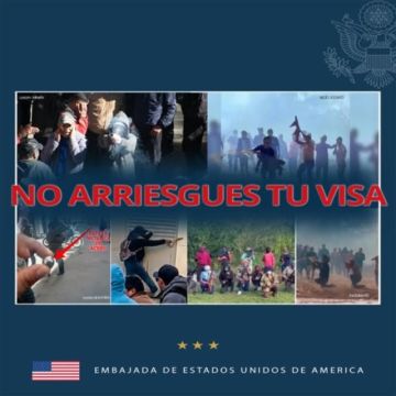 EEUU lanza advertencia por violencia en Bolivia: Participación en protestas puede costar la visa