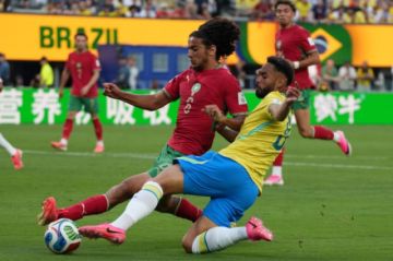 Mundial: Brasil firmó un empate en su debut frente a Marruecos 1-1