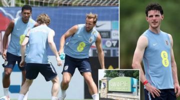 Inglaterra sufrió un robo en la previa de su debut mundialista