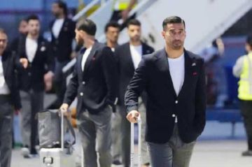 La selección iraní aterriza en EE.UU.