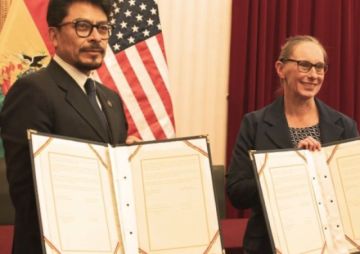 EEUU compromete $us 20 millones para reforzar la lucha contra el narcotráfico en Bolivia