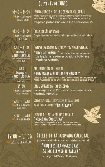 Este jueves llega el Festival  Mujeres del Bicentenario