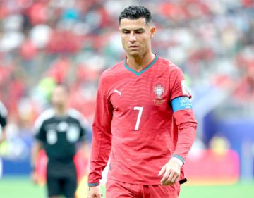 CR7 y Portugal, ausentes