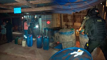 Riberalta: Incautan 1.800 litros de combustible almacenados de forma irregular 