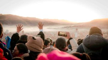 El Año Nuevo Andino 5.534 fue recibido en los cerros de las comunidades en el Departamento