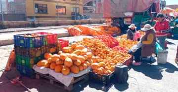 Rebajan los precios de los diferentes alimentos en la ciudad de Potosí