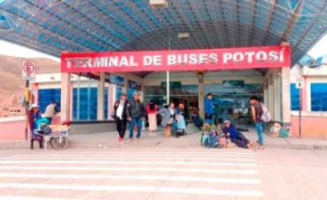 Terminal de buses de Potosí informa que quedan expeditas siete salidas