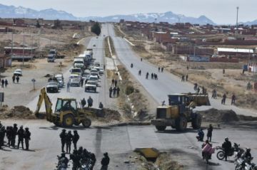 Se reducen a seis los puntos de bloqueo en Bolivia, según el Gobierno 
