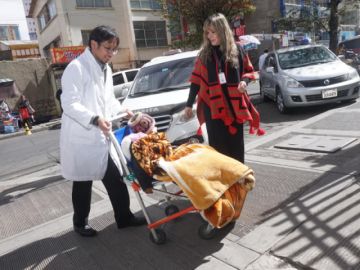 Niña de 5 años de Potosí logró recibir atención oncológica gracias a puente aéreo humanitario