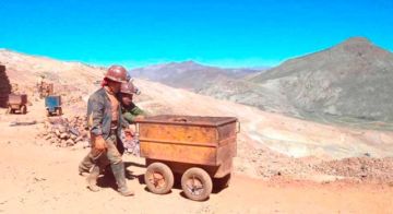 Más menores van a las minas como alternativa de trabajo.