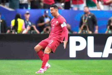 CR7 presente