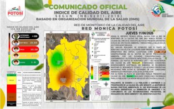 Prevén descenso brusco de índices de la calidad del aire