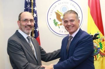 Encargado de Negocios de EEUU reafirma apoyo “inquebrantable” al gobierno de Paz