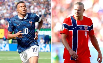 Mbappé-Halland,  un duelo estelar