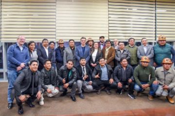El presidente Paz y representantes de Potosí acuerdan impulsar agenda regional